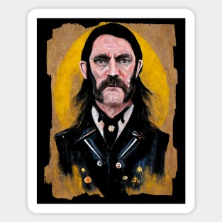 Portrait Of Lemmy Sticker